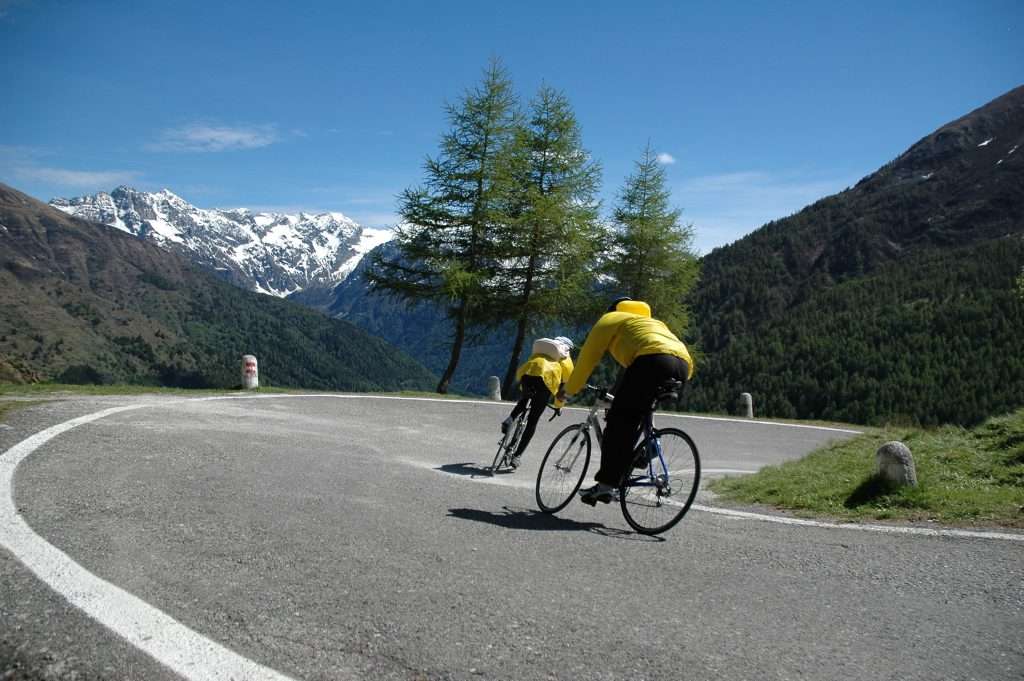 Mountain biking in Paro Bhutan