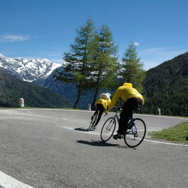 Mountain biking in Paro Bhutan