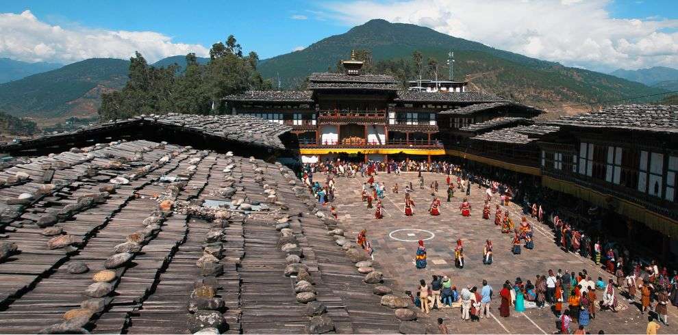 Abloom Springtime-PARO FESTIVAL in Paro In Bhutan