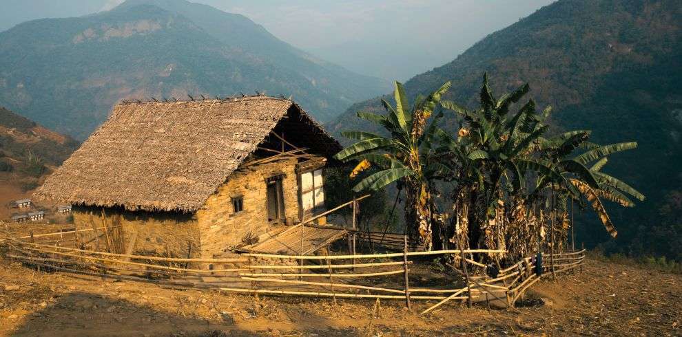 Typical Village home stay in Bhutan