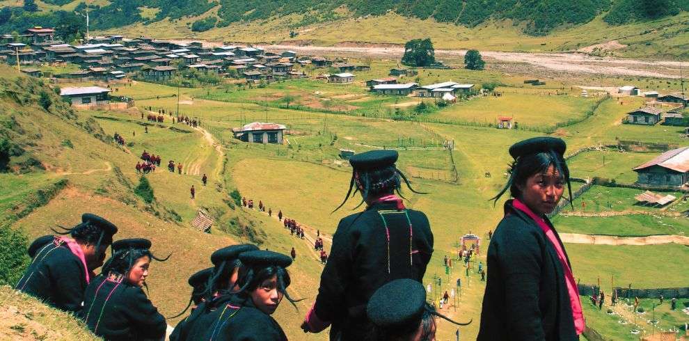 Merak Village in Bhutan