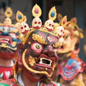 Abloom Springtime-PARO FESTIVAL in Paro Bhutan