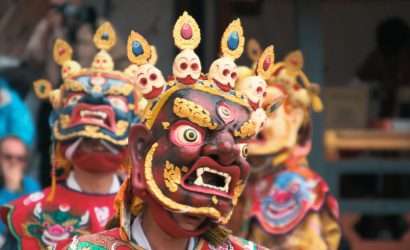 Abloom Springtime-PARO FESTIVAL in Paro Bhutan