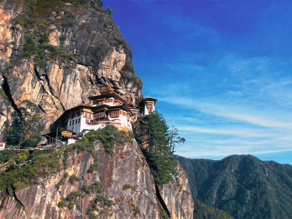 Tiger Nest Monastery in Bhutan