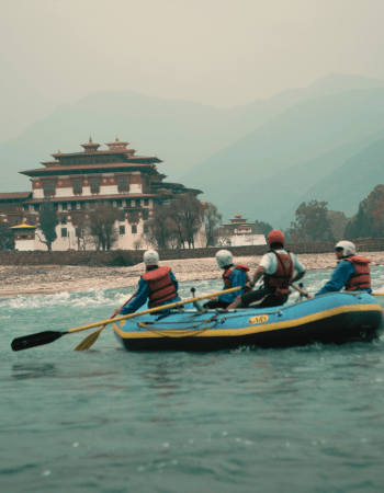 White water rafting tour in Bhutan