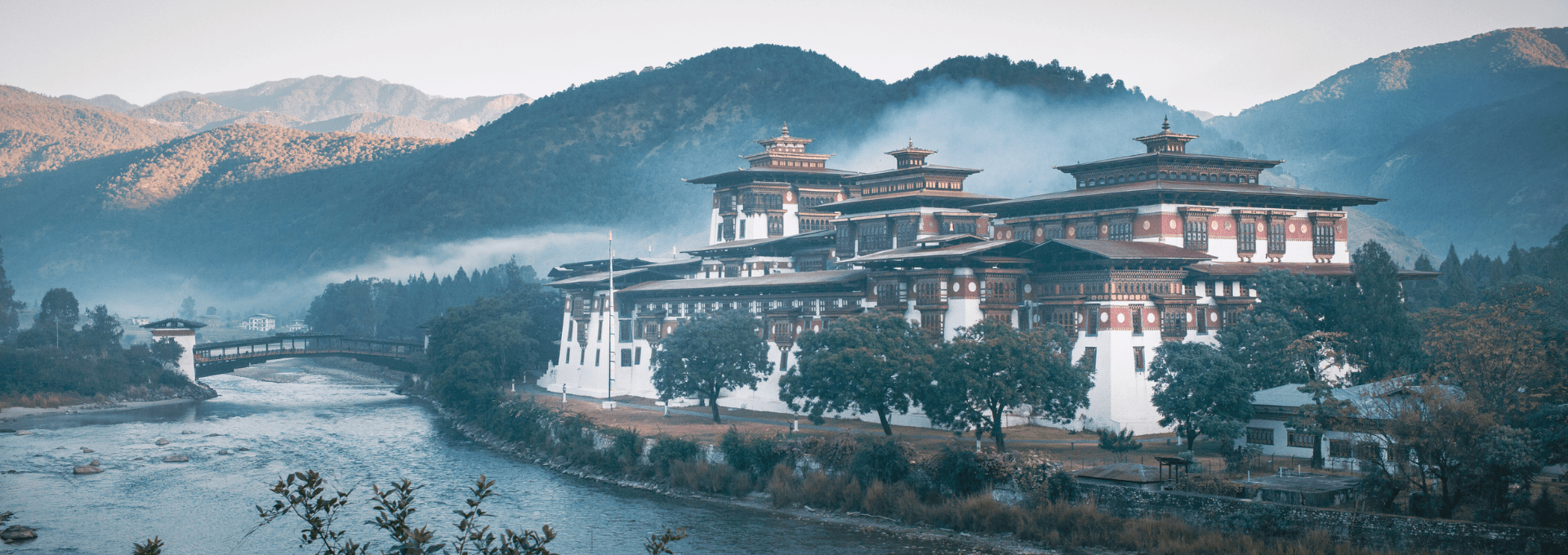 Punakha Dzong Fortress in Bhutan