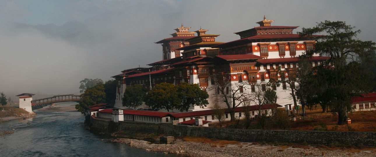 Punakha Fortress Dzong in Bhutan